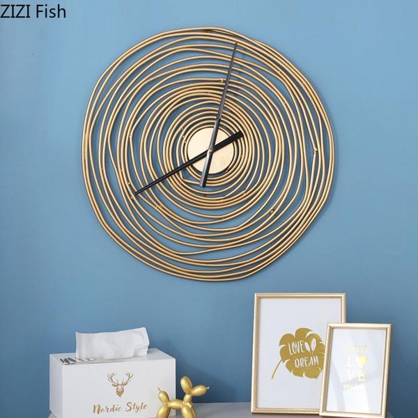 49*49 cm silent sweep needle wall clock annual rings hands clock creative metal wrought iron frame timepiece home decor modern
49*49 cm silent sweep needle wall clock annual rings hands clock creative metal wrought iron frame timepiece home decor modern