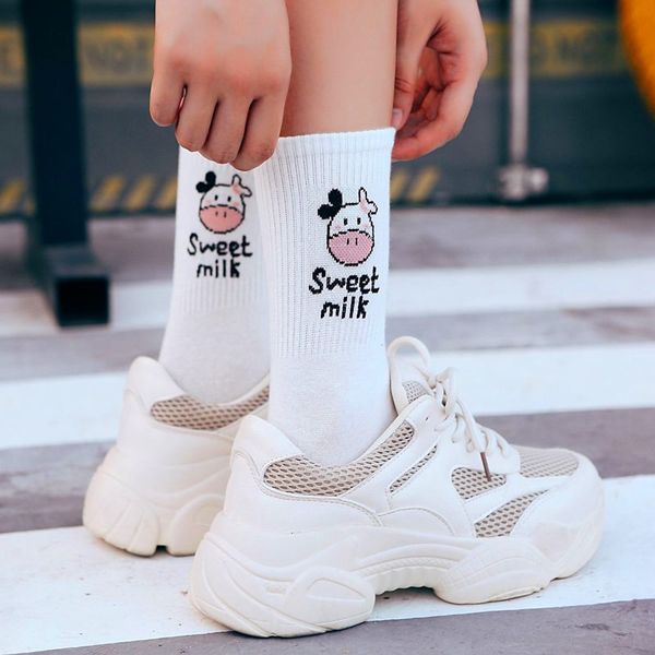 new arrivals cow printed sock lovely harajuku japanese style cotton women socks striped solid breathable casual cartoon socks 22, Black;white
new arrivals cow printed sock lovely harajuku japanese style cotton women socks striped solid breathable casual cartoon socks 22, Black;white