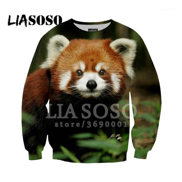 men's hoodies & sweatshirts funny animals red panda sweatshirt 3d printed men women casual harajuku long sleeve o-neck oversized clothe, Black
men's hoodies & sweatshirts funny animals red panda sweatshirt 3d printed men women casual harajuku long sleeve o-neck oversized clothe, Black
