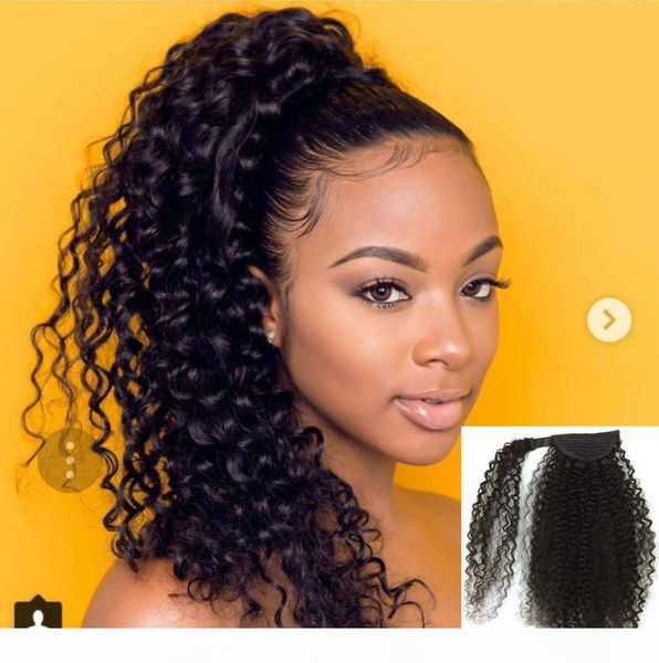 140g african american 1b color afro puff kinky curly drawstring ponytails human hair extension pony tail hair piece, Black
140g african american 1b color afro puff kinky curly drawstring ponytails human hair extension pony tail hair piece, Black