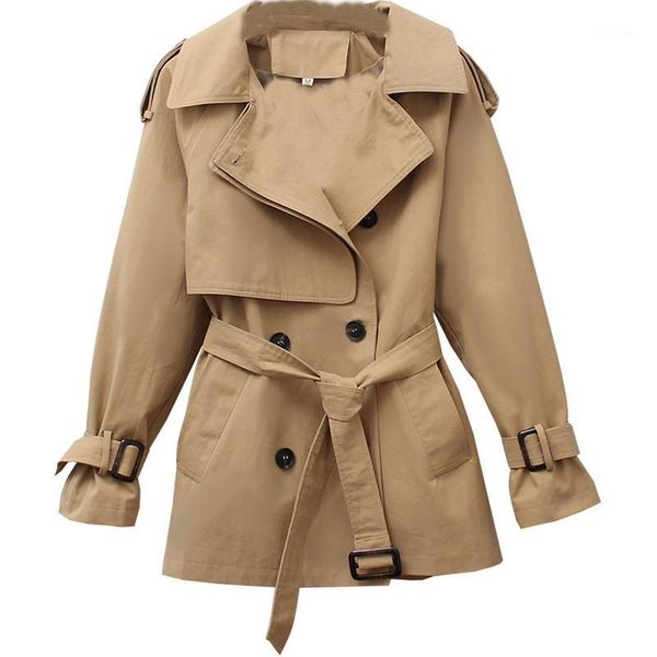 women's trench coats spring autumn coat women casual thin double breasted windbreaker female slim plus size outwear r921, Tan;black
women's trench coats spring autumn coat women casual thin double breasted windbreaker female slim plus size outwear r921, Tan;black