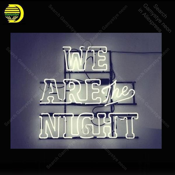 neon sign for we are the night neon bulb sign beer bar pub restaurant display handcraft glass tube light decor wall for sale
neon sign for we are the night neon bulb sign beer bar pub restaurant display handcraft glass tube light decor wall for sale