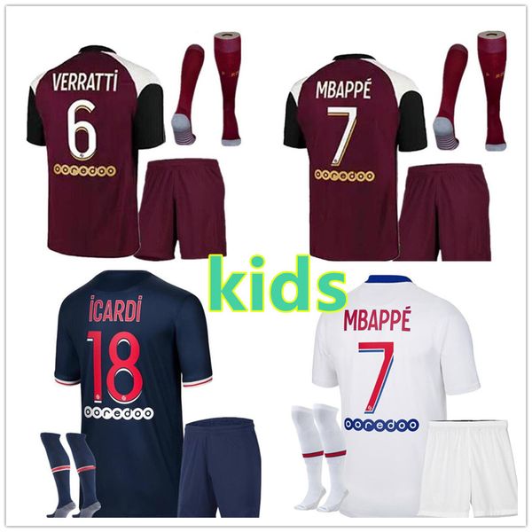 kids maillots de football kit 20 20 soccer jersey 2020 2021 mbappe icardi marquinhos jersey camisetas de futbol shirt child sets, Black 
kids maillots de football kit 20 20 soccer jersey 2020 2021 mbappe icardi marquinhos jersey camisetas de futbol shirt child sets, Black