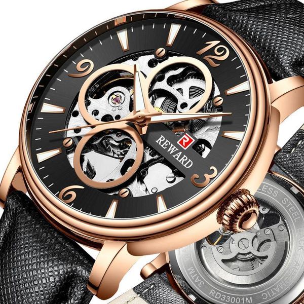men's automatic mechanical wristwatch genuine leather strap black watch man skeleton clock relogio masculino 20201, Slivery;brown
men's automatic mechanical wristwatch genuine leather strap black watch man skeleton clock relogio masculino 20201, Slivery;brown
