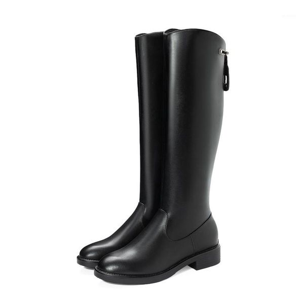 genuine leather women knee high boots fashion low heels female night club shoes woman new big size boots1, Black
genuine leather women knee high boots fashion low heels female night club shoes woman new big size boots1, Black