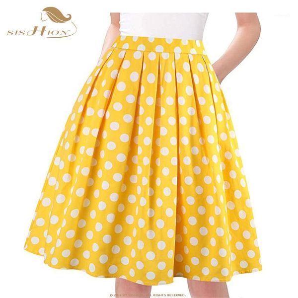 sishion high waist pleated skirt black polka dot knee length cotton retro vintage 50s rockabilly swing plus size skirts ss00121
sishion high waist pleated skirt black polka dot knee length cotton retro vintage 50s rockabilly swing plus size skirts ss00121