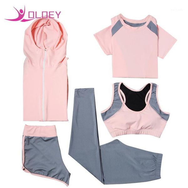 yoga outfits set jacket+tights pants+short+yoga shirt+sports bras 5 pieces running fitness gym clothing outdoor sport clothes1, White;red
yoga outfits set jacket+tights pants+short+yoga shirt+sports bras 5 pieces running fitness gym clothing outdoor sport clothes1, White;red