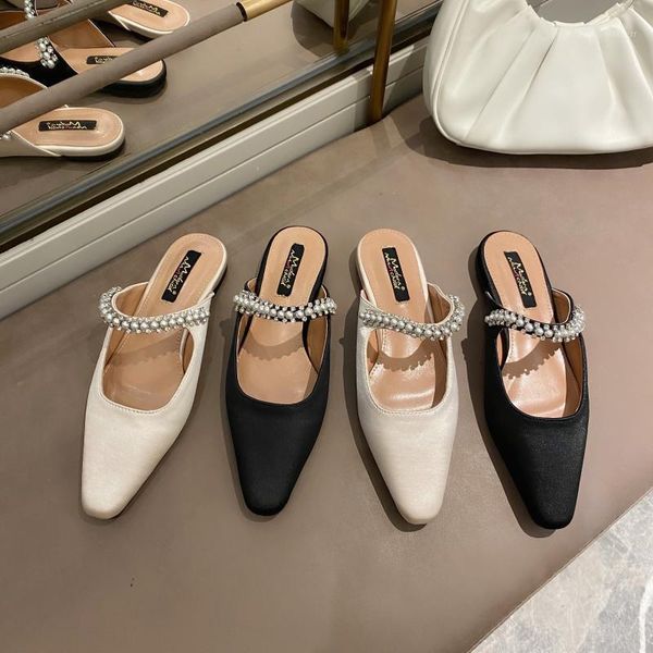 mules for women 2021 flat shoes female cover toe loafers slippers casual slides pantofle luxury new bonded leather rome fashion1, Black
mules for women 2021 flat shoes female cover toe loafers slippers casual slides pantofle luxury new bonded leather rome fashion1, Black