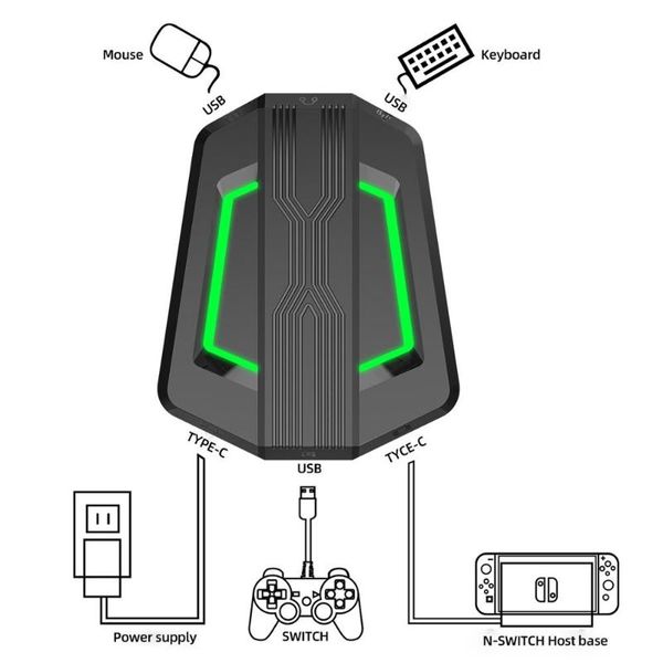 hxsj keyboard and mouse converter supports a variety of game consoles in the market game handles professional gamers ps4 hub
hxsj keyboard and mouse converter supports a variety of game consoles in the market game handles professional gamers ps4 hub