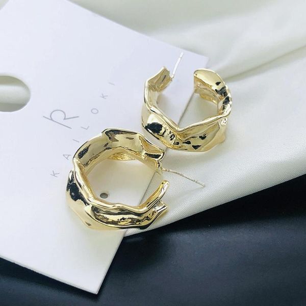 aensoa hoop chunky gold color c shaped hoop earrings chunky hoops geometrical earrings for women minimalist jewelry accessories, Golden;silver
aensoa hoop chunky gold color c shaped hoop earrings chunky hoops geometrical earrings for women minimalist jewelry accessories, Golden;silver