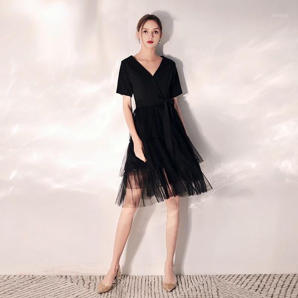 2020 vestidos de alfombra roja tapete cozinha little dress female party temperament french socialite evening show thin short1, Black
2020 vestidos de alfombra roja tapete cozinha little dress female party temperament french socialite evening show thin short1, Black