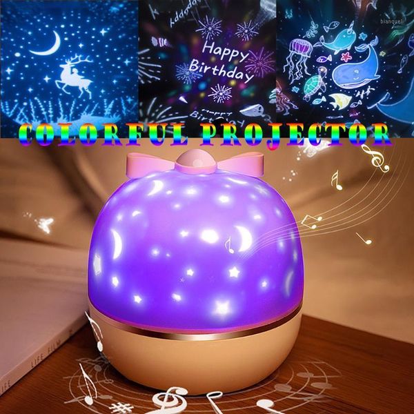 starry sky romantic rotating atmosphere multi-function projection lamp usb charging magic led lamp colorful music
starry sky romantic rotating atmosphere multi-function projection lamp usb charging magic led lamp colorful music
