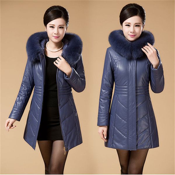 2019 winter cotton-padded age warm plus medium women size slim hooded jacket coats new long outerwear leather middle 8xl rlljb, Black
2019 winter cotton-padded age warm plus medium women size slim hooded jacket coats new long outerwear leather middle 8xl rlljb, Black