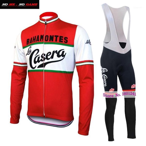racing jackets la casera retro cycling jersey long sleeve men pro team bike wear clothing winter fleece & no bicycle clothes1, Black;red
racing jackets la casera retro cycling jersey long sleeve men pro team bike wear clothing winter fleece & no bicycle clothes1, Black;red