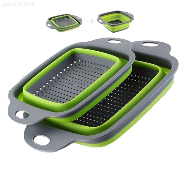 2pcs/set accessories utensils gadgets foldable silicone colander fruit vegetable washing basket strainer kitchen goods
2pcs/set accessories utensils gadgets foldable silicone colander fruit vegetable washing basket strainer kitchen goods