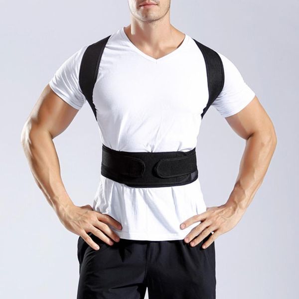 back support belt brace correction spine posture corrector shoulder fixation for outdoor exercise sport decoration, Black;blue
back support belt brace correction spine posture corrector shoulder fixation for outdoor exercise sport decoration, Black;blue