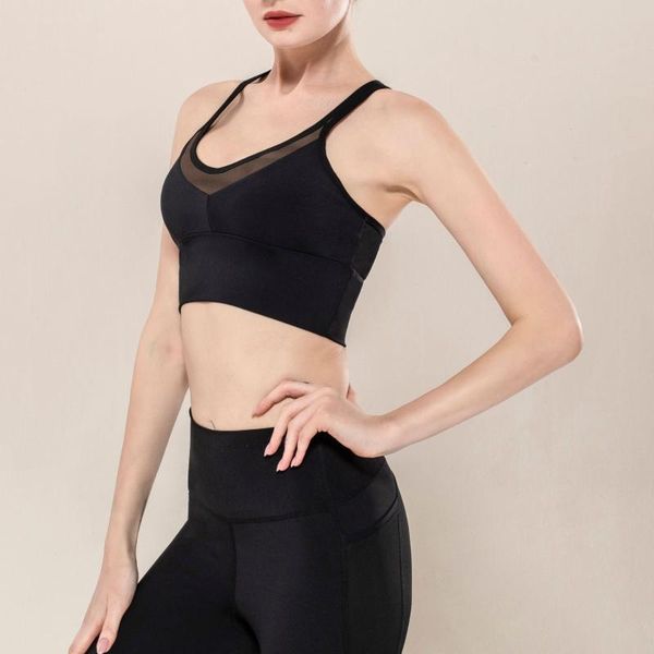 women sports bra brathable sports yoga bra push up female gym fitness underwear female high-end seamless, White;black
women sports bra brathable sports yoga bra push up female gym fitness underwear female high-end seamless, White;black