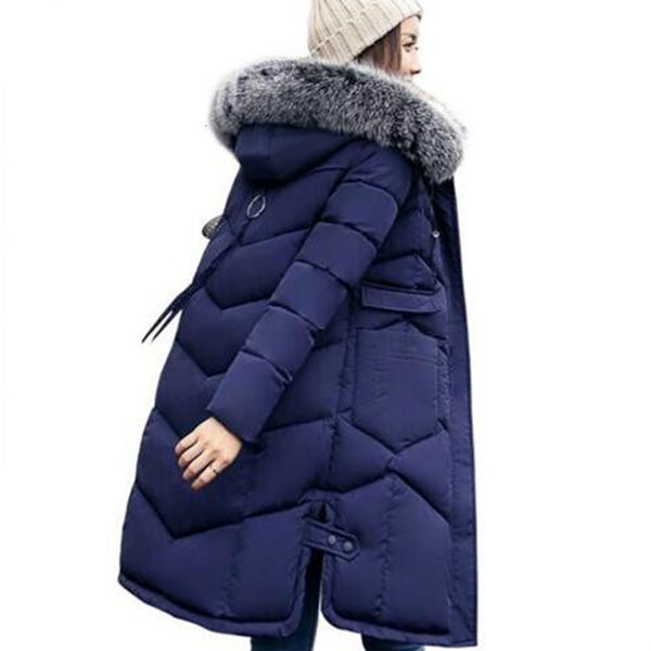 winter women hooded collar thicken warm women's girls long slim big fur coat jacket down parka, Black
winter women hooded collar thicken warm women's girls long slim big fur coat jacket down parka, Black