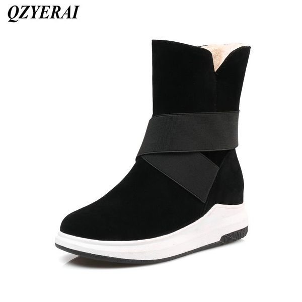 qzyerai europe winter new arrival flat bottom plush warm snow boots fashion womens shoes women boots leisure, Black
qzyerai europe winter new arrival flat bottom plush warm snow boots fashion womens shoes women boots leisure, Black