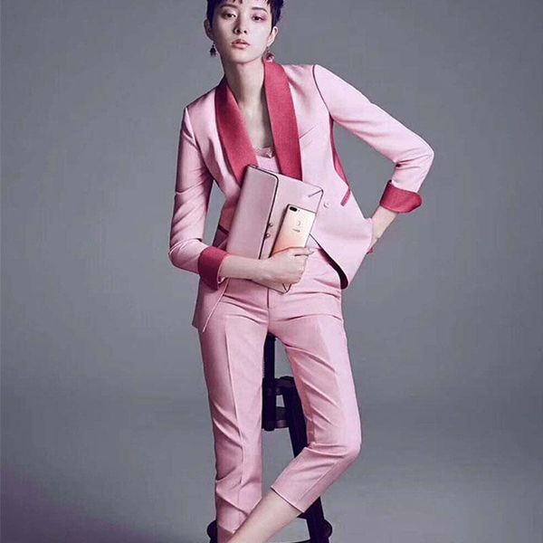 women pants suits set for work stylish office ladies formal business wear three piece blazer jacket vest pants elegant pansuits, White
women pants suits set for work stylish office ladies formal business wear three piece blazer jacket vest pants elegant pansuits, White
