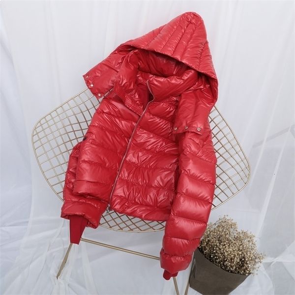 high 2021 new quality coat of the women thick winter white with dwaterproof hood jacket water down parkas loose outwear 66tu, Black
high 2021 new quality coat of the women thick winter white with dwaterproof hood jacket water down parkas loose outwear 66tu, Black