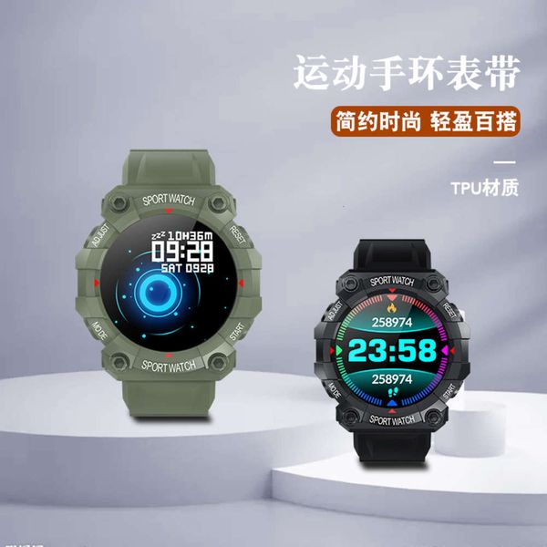 fd68 round touch screen heart rate monitoring fashion sports smart watch strai
fd68 round touch screen heart rate monitoring fashion sports smart watch strai