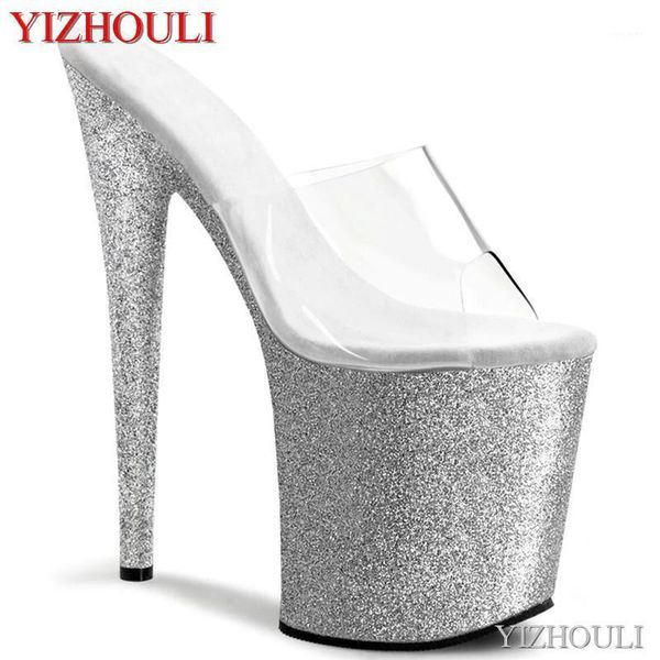 slippers banquet appeal, silvery is shinning, waterproof stage, bag heel shoe 20 centimeters thin pole dance, slipper1, Black
slippers banquet appeal, silvery is shinning, waterproof stage, bag heel shoe 20 centimeters thin pole dance, slipper1, Black