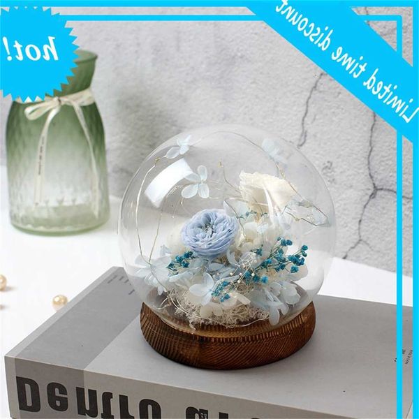 eternal rose glass cover home cotton decoration diy girls men's gift