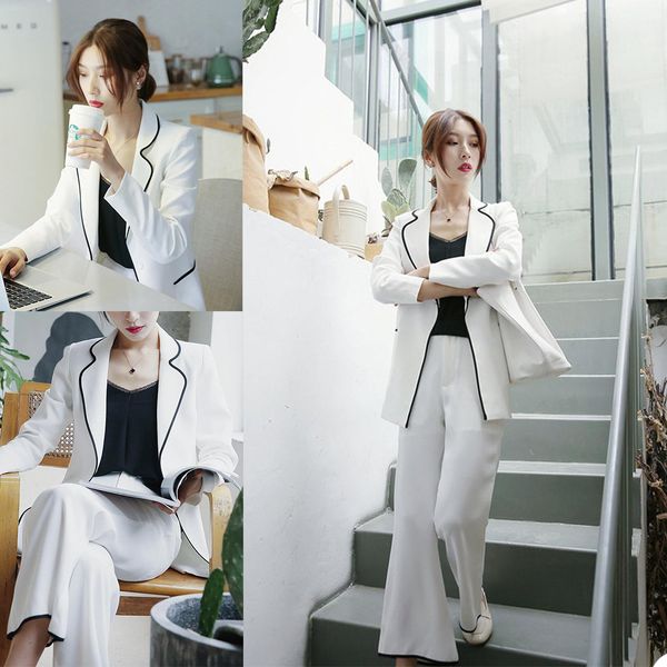 spring white women pants suits for wedding leisure mother of the bride suit ladies evening party tuxedos formal wear, Black;red
spring white women pants suits for wedding leisure mother of the bride suit ladies evening party tuxedos formal wear, Black;red