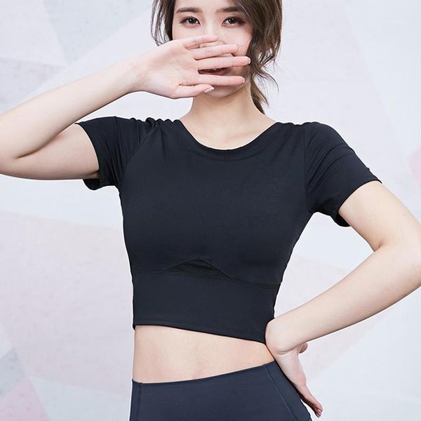 yoga outfits twe women short sleeve running shirts exposed navel t-shirts solid sports quick dry fitness gym crop 1, White;red
yoga outfits twe women short sleeve running shirts exposed navel t-shirts solid sports quick dry fitness gym crop 1, White;red