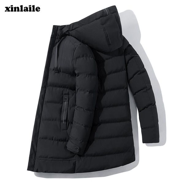 men's down & parkas solid color jacket 2021 thick warm coat mid-length hooded clothes windproof cotton fashion trend clothing, Black
men's down & parkas solid color jacket 2021 thick warm coat mid-length hooded clothes windproof cotton fashion trend clothing, Black