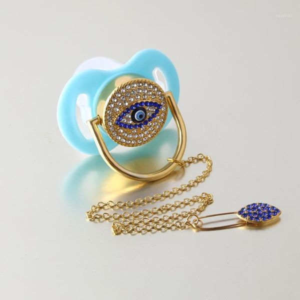 pacifiers# bling luxurious baby pacifier blue evil eye rhinestone white chain holder dummy grade bpa
pacifiers# bling luxurious baby pacifier blue evil eye rhinestone white chain holder dummy grade bpa