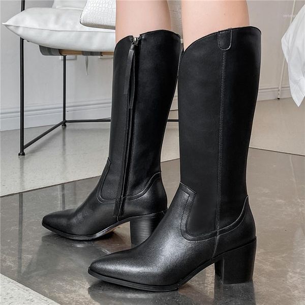retro western cowboy boots fashionable comfortable long women's boots autumn winter side zipper size: 33-43 shoes plush in1, Black
retro western cowboy boots fashionable comfortable long women's boots autumn winter side zipper size: 33-43 shoes plush in1, Black