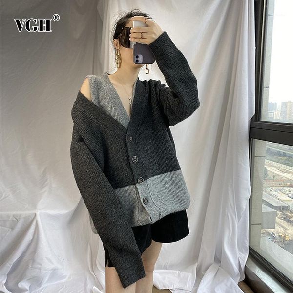 vgh patchwork hollow out knitted cardigans for women v neck long sleeve casual sweater female fashion new clothing 2020 autumn1, White
vgh patchwork hollow out knitted cardigans for women v neck long sleeve casual sweater female fashion new clothing 2020 autumn1, White