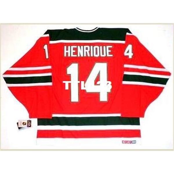 men #14 adam henrique new jersey devils 1980's ccm vintage k hockey jersey or custom any name or number retro jersey, Black
men #14 adam henrique new jersey devils 1980's ccm vintage k hockey jersey or custom any name or number retro jersey, Black