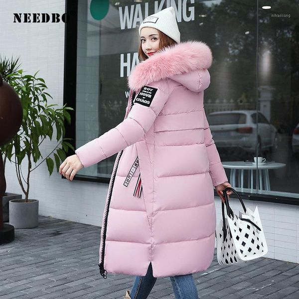 women's down & parkas needbo winter jacket women long parka fur collar casual slim woman coats and puffer padded outwear coat women1, Black
women's down & parkas needbo winter jacket women long parka fur collar casual slim woman coats and puffer padded outwear coat women1, Black
