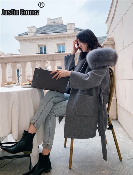 fashionable luxury woman coats autumn winter 2020 new korean version modern thickness supernatural comfy real wool coat lj201106, Black
fashionable luxury woman coats autumn winter 2020 new korean version modern thickness supernatural comfy real wool coat lj201106, Black