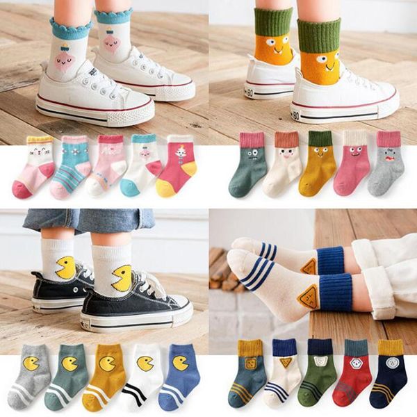 5 pairs/lot children cotton socks autumn winter spring kids boys girls warm mid socks cartoon stripe sports socks, Pink;yellow
5 pairs/lot children cotton socks autumn winter spring kids boys girls warm mid socks cartoon stripe sports socks, Pink;yellow