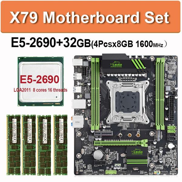 x79 motherboard lga 2011 combo e5 2690 cpu set 32gb=4 gb ddr3 ram 1600mhz 12800 ddr3 ecc reg support sata3 four channels
x79 motherboard lga 2011 combo e5 2690 cpu set 32gb=4 gb ddr3 ram 1600mhz 12800 ddr3 ecc reg support sata3 four channels