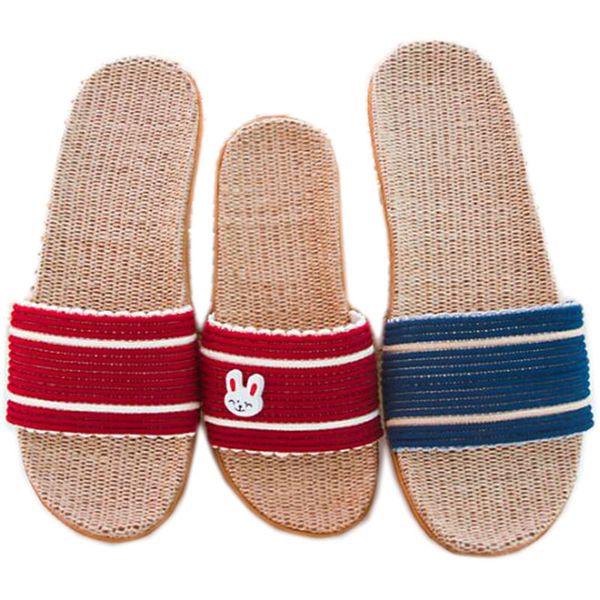 parent-child striped linen slippers ladies indoor slides home slippers children house sandals women flat shoes flip-flops, Black
parent-child striped linen slippers ladies indoor slides home slippers children house sandals women flat shoes flip-flops, Black