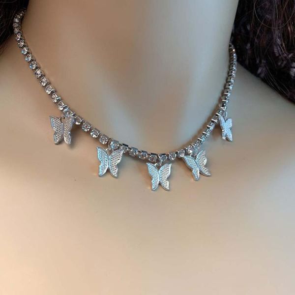 дамы ювелирные изделия бабочки ожерелье женщины rhinestone блестящий мода красивые ключицы цепи кристалл ожерелье подарков, Silver
дамы ювелирные изделия бабочки ожерелье женщины rhinestone блестящий мода красивые ключицы цепи кристалл ожерелье подарков, Silver