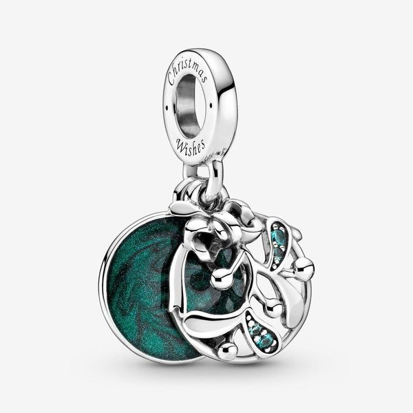 factory wholesale 100% 925 sterling silver christmas mistletoe dangle charm bead fits european jewelry charm bracelets, Black
factory wholesale 100% 925 sterling silver christmas mistletoe dangle charm bead fits european jewelry charm bracelets, Black