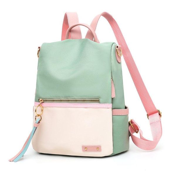 backpack style multi-function women color-blocked female pu leather back pack large capacity school bag for girls zipper bagpack
backpack style multi-function women color-blocked female pu leather back pack large capacity school bag for girls zipper bagpack