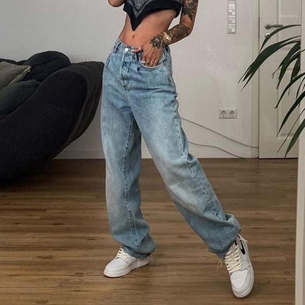 trendy boyfriend straight jeans women slouchy wide leg pants baggy korean harajuku denim trousers female simple all match cloth1, Blue
trendy boyfriend straight jeans women slouchy wide leg pants baggy korean harajuku denim trousers female simple all match cloth1, Blue