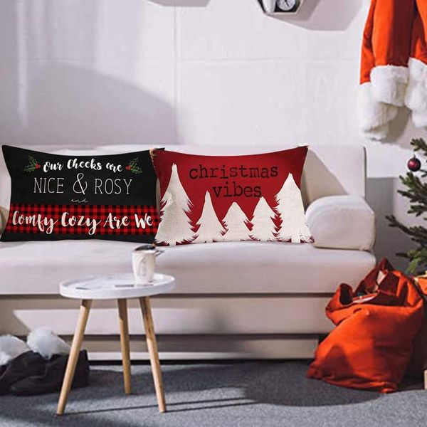cushion/decorative pillow classic simple and elegant pattern christmas cushion cover home decor rectangular pillowcase 1pc
cushion/decorative pillow classic simple and elegant pattern christmas cushion cover home decor rectangular pillowcase 1pc