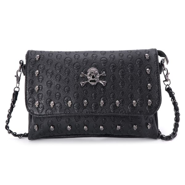 women handbag rivet gothic skull bags chain messenger crossbody shoulder bag c1223
women handbag rivet gothic skull bags chain messenger crossbody shoulder bag c1223