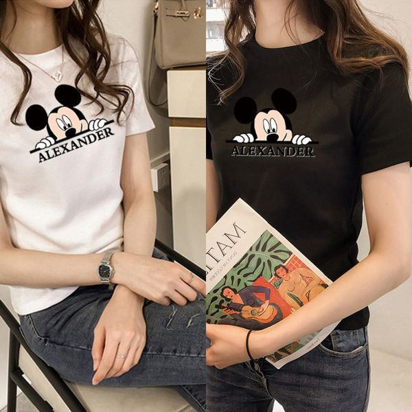 super cect-shirt women summer 2020 newmouse cartoon loose korean short sleeve coat t-shirt ins fashion st6at, White
super cect-shirt women summer 2020 newmouse cartoon loose korean short sleeve coat t-shirt ins fashion st6at, White