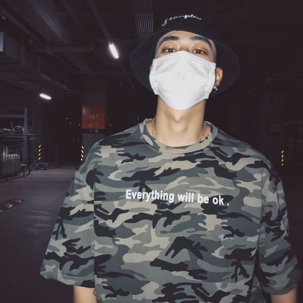 summer casual short-sleeved t-shirt men's fashion camouflage loose breathable clothes male tshirt streetwear funny tees kg-288, White;black
summer casual short-sleeved t-shirt men's fashion camouflage loose breathable clothes male tshirt streetwear funny tees kg-288, White;black