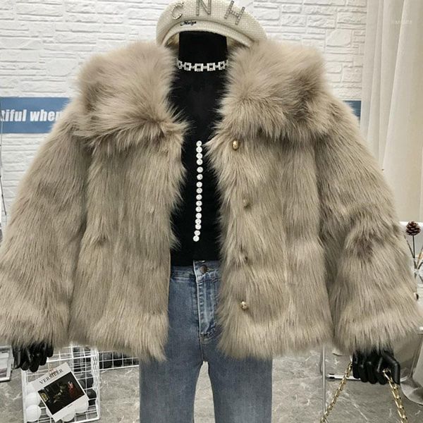 anti fur women short jacket winter new fur all in one plush fleece coat loose thick warm outwear female solid color parka bc2051, Black
anti fur women short jacket winter new fur all in one plush fleece coat loose thick warm outwear female solid color parka bc2051, Black