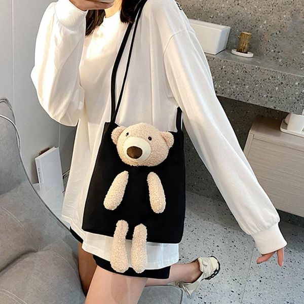 fashion cute bear women's canvas shoulder bag handbag casual cartoon shopping children daily travel bag
fashion cute bear women's canvas shoulder bag handbag casual cartoon shopping children daily travel bag